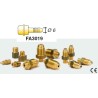 Olive en laiton pour raccord olive 3/8"G. A utiliser avec l’écrou FA0008.