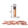 Tube contact M6 LG.25mm 12/10 Cu for Al