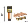 Diffuseur Gas Lens pour torche TIG 17 - 18 - 26 / D 1.6, 2.4, 3.2
