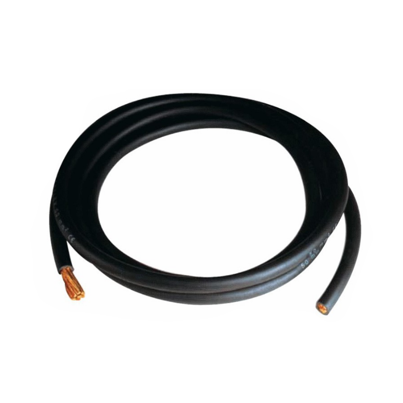 EXODA Câble Batterie 150cm Cuivre 25 Mm² Avec Cosses à Oeillets M10 - Rouge Ou Noir