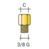 Réduction M3/8G - F1/8G