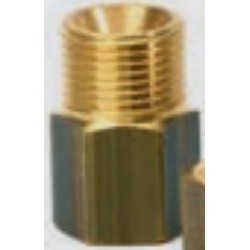 Réduction M3/8G - F1/4G en laiton