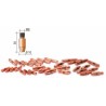 Tube contact M8 Lg.30mm 10/10 Cu